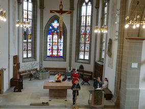 Karfreitgasliturgie und Karfreitagsprozession in Naumburg (Foto: Karl-Franz Thiede)